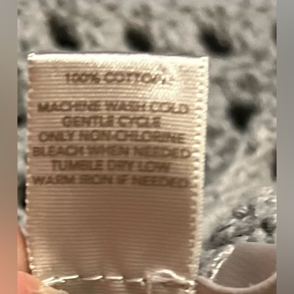 Loft Gray Netted Sweater Women’s (Sz XS) - Picture 4 of 10